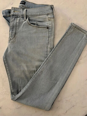Express Legging Mid Rise Skinny Jeans in Blue Size 6